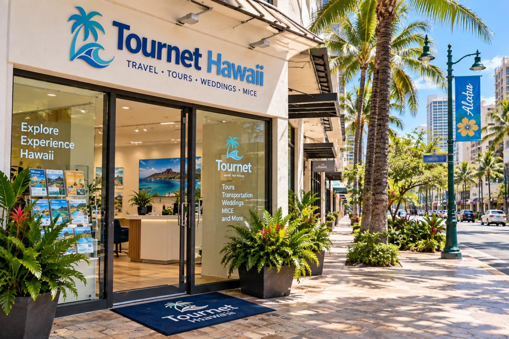 Tournet Hawaii early operations in Waikiki