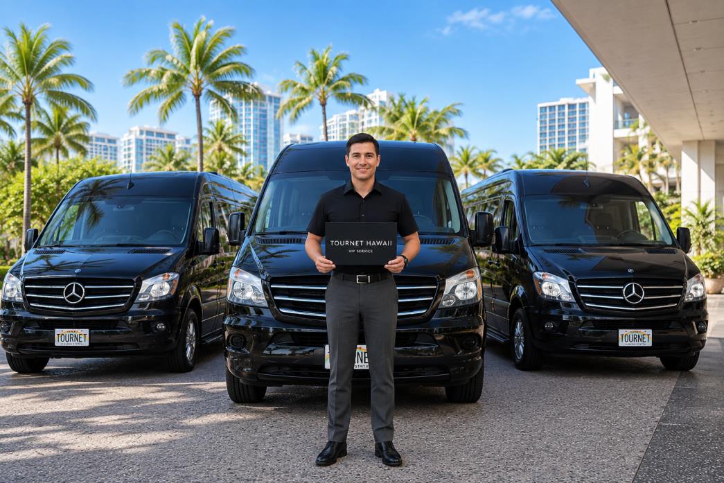 Tournet Hawaii vehicle fleet in Waikiki