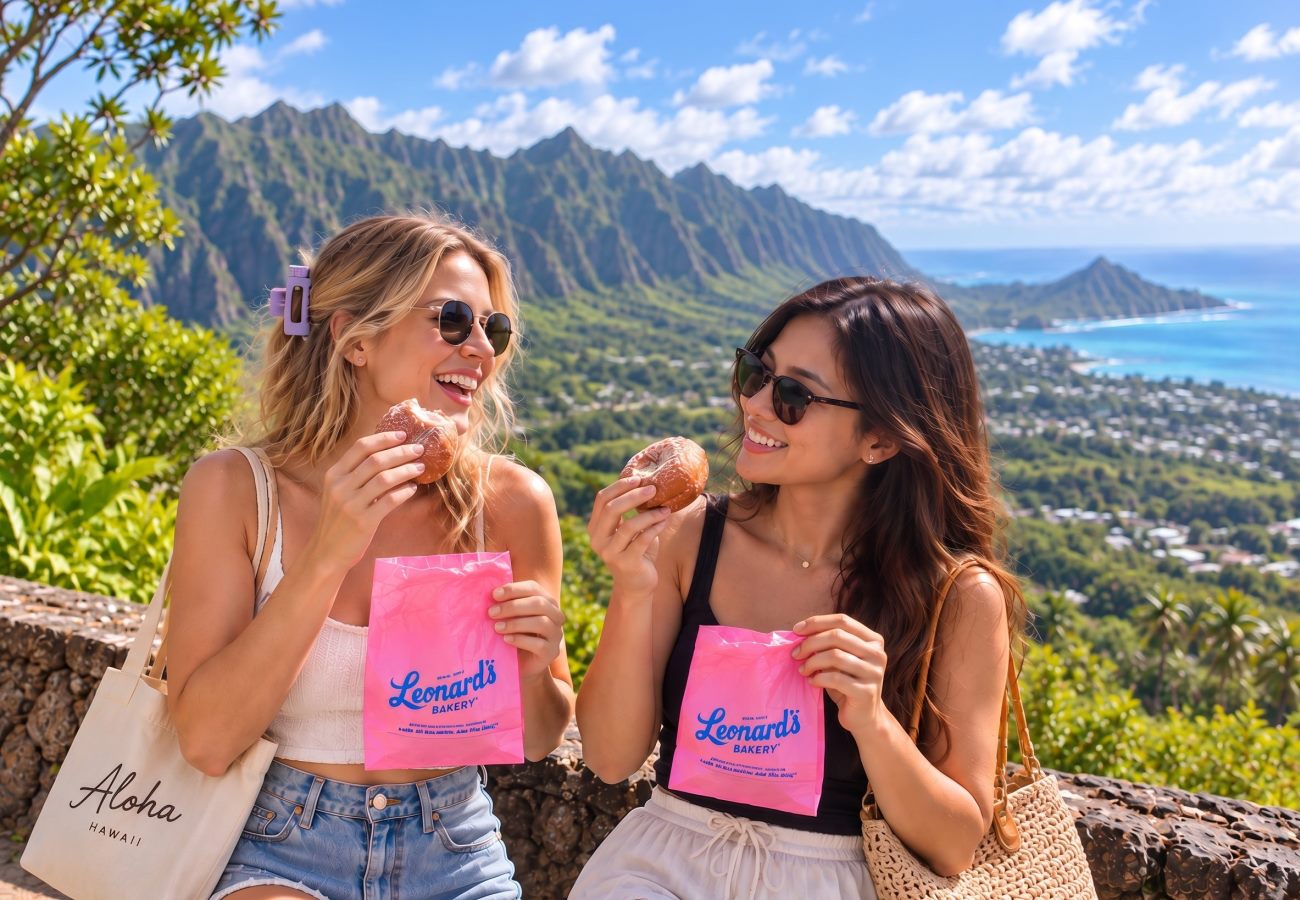 Warm Hawaii malasada