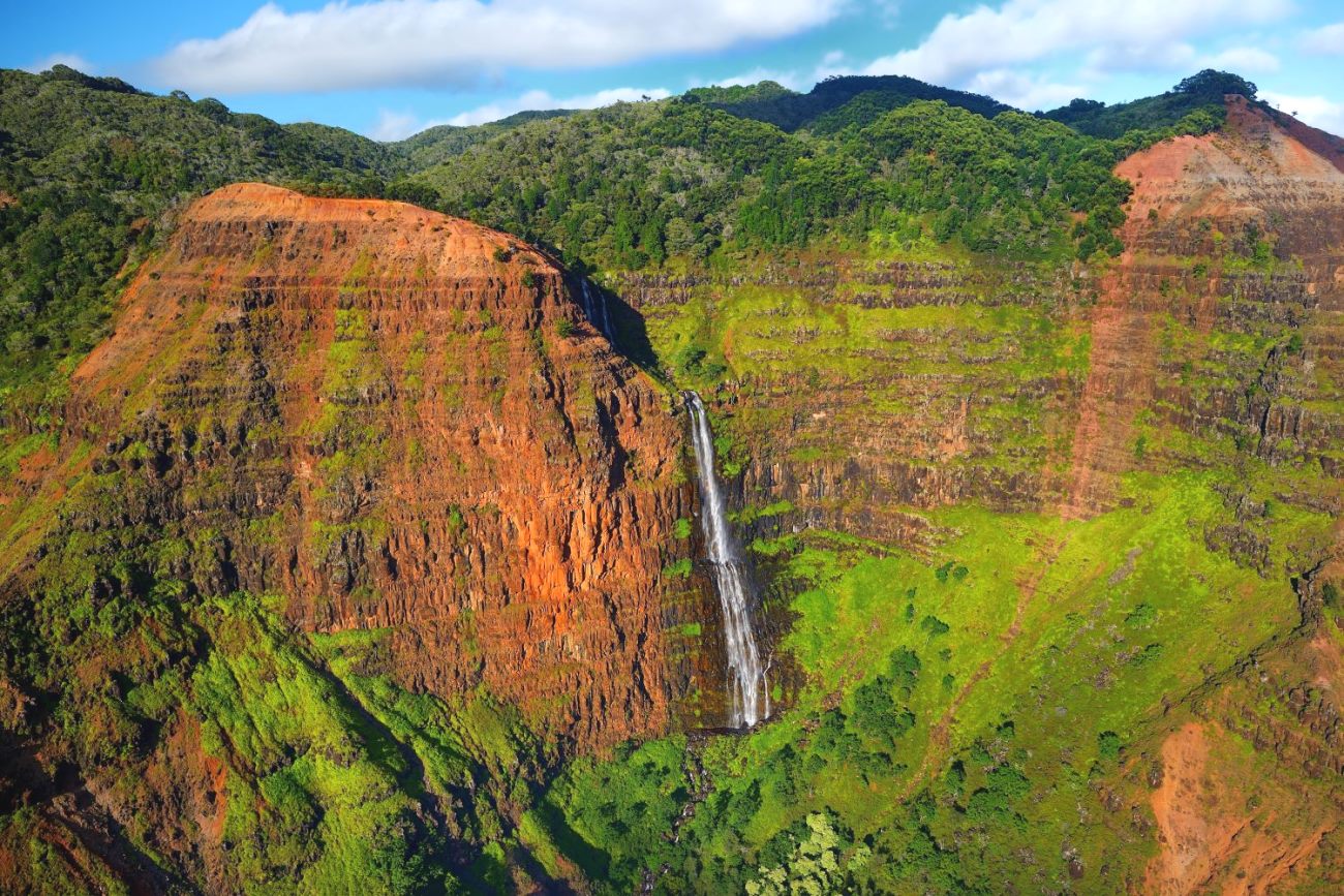 Waimea Canyon on the west side of Kauai
