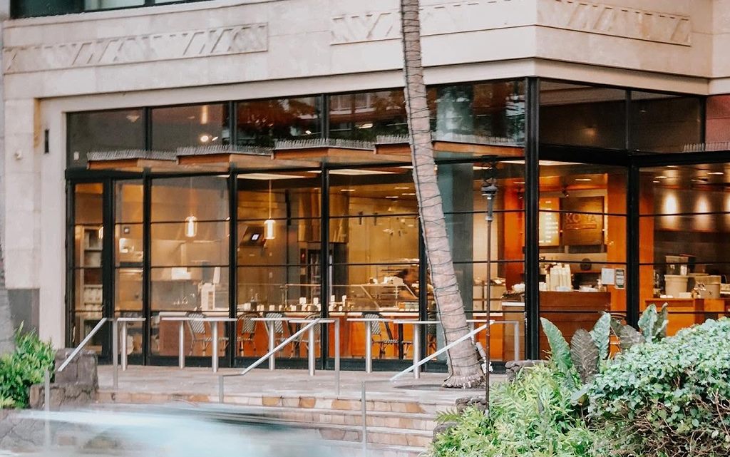 Kona Coffee Purveyors at International Market Place in Waikiki