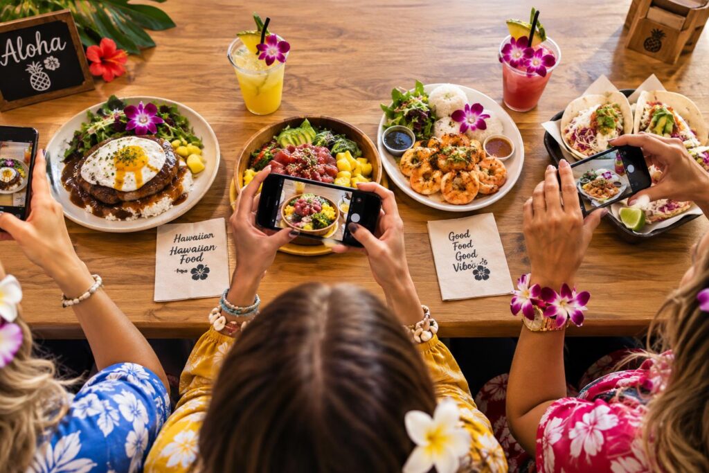 Hawaii food and lifestyle content