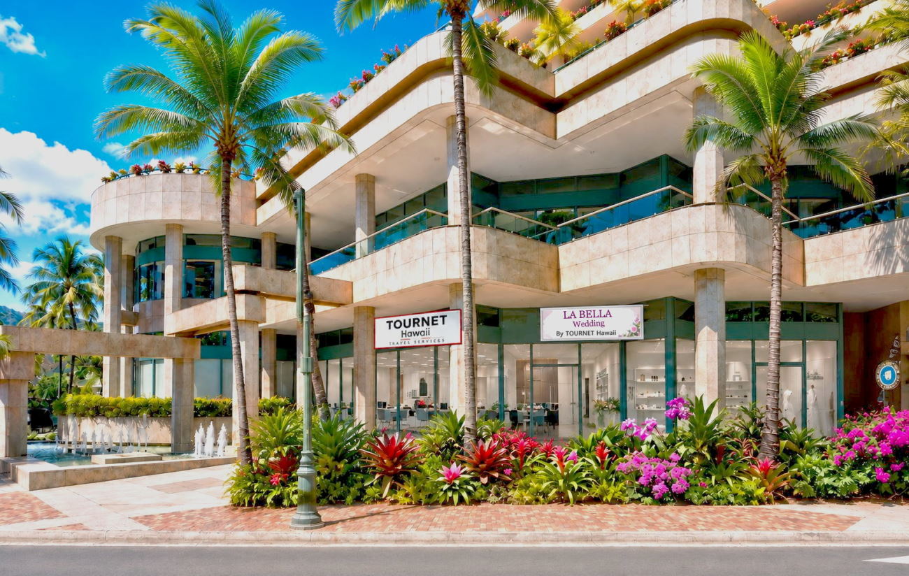 Tournet Hawaii office at 1888 Kalakaua Avenue, Honolulu